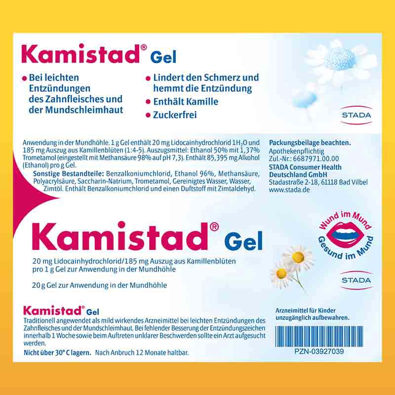 Kamistad Gel 20 g Gel