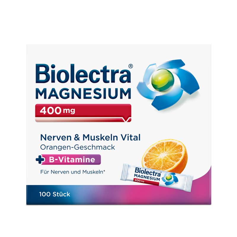 Biolectra MAGNESIUM 400 mg 100 St Pellets