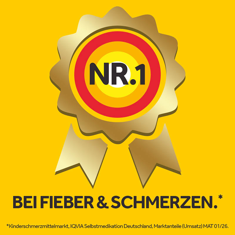 NUROFEN Junior Fiebersaft Erdbeere 40mg/ml 150 ml Suspension zum Einnehmen