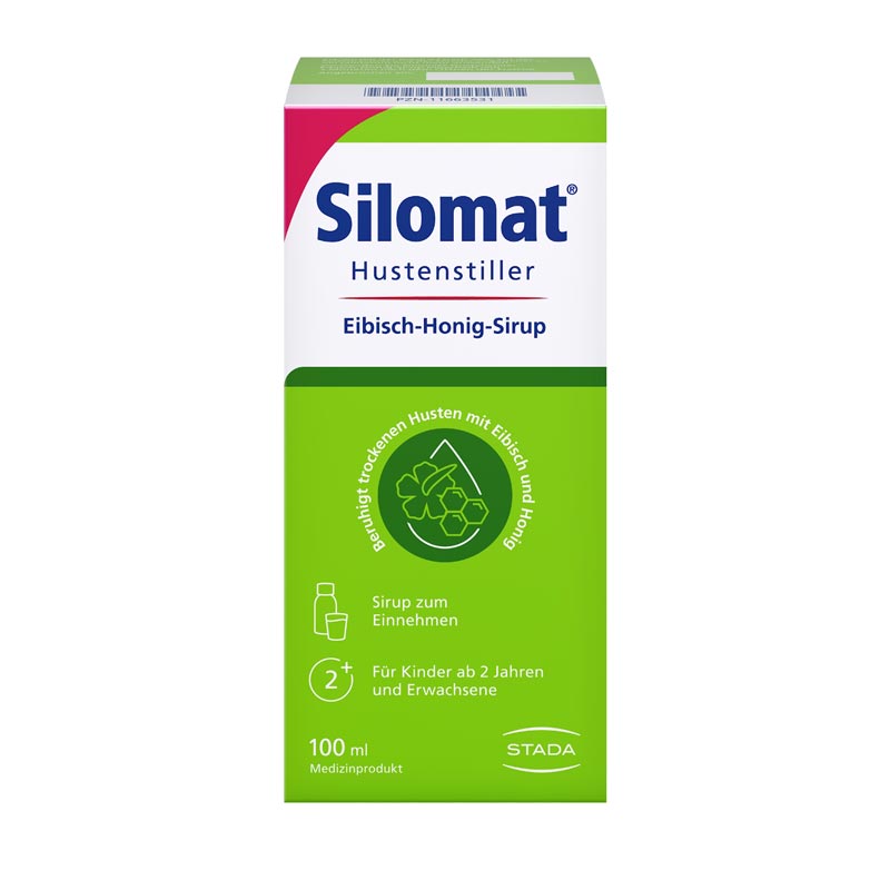 Silomat Hustenstiller Eibisch-Honig-Sirup  100 ml Sirup