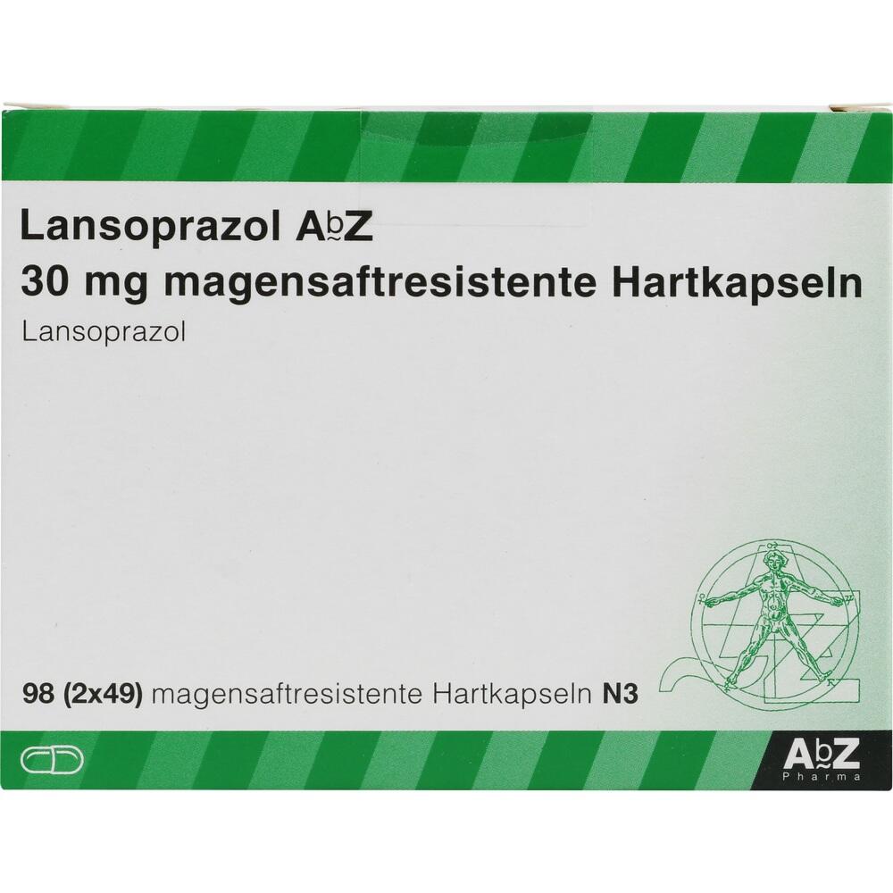 Lansoprazol AbZ 30mg 98 St Kapseln magensaftresistent