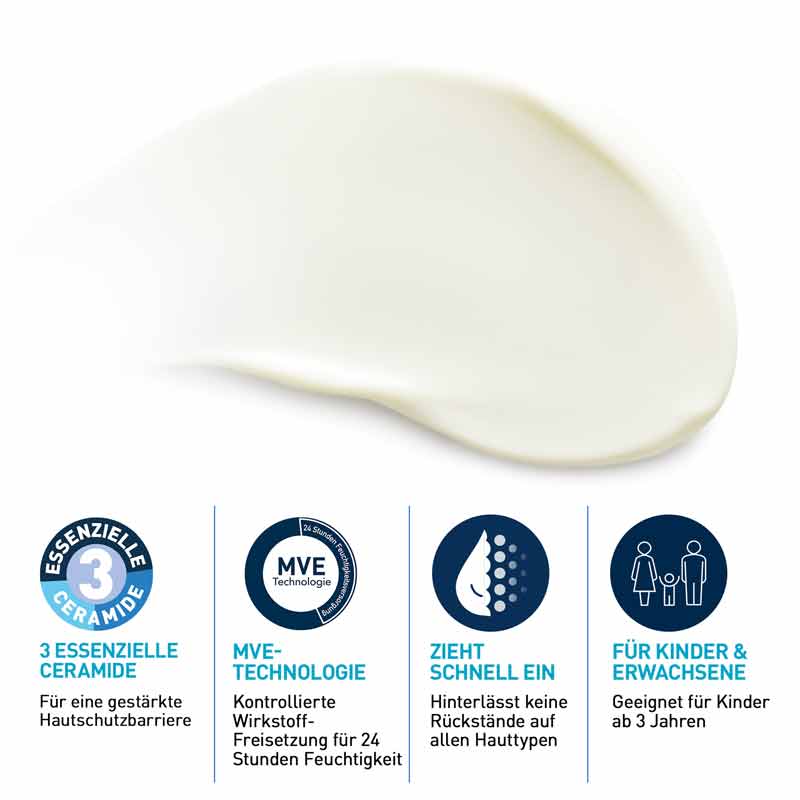 CeraVe Invisible Feuchtigkeitsspendender Sonnenschutz LSF 30 177 ml Lotion