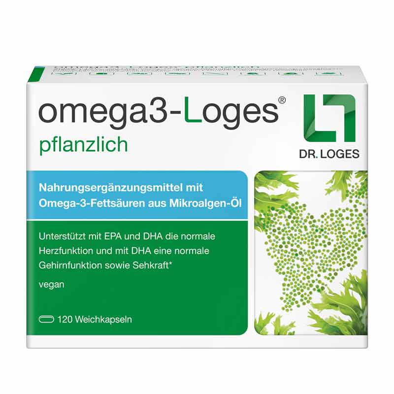 omega3-Loges pflanzlich 120 St Kapseln