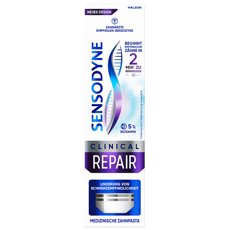 SENSODYNE CLINICAL REPAIR 5% NOVAMIN 75 ml Zahnpasta