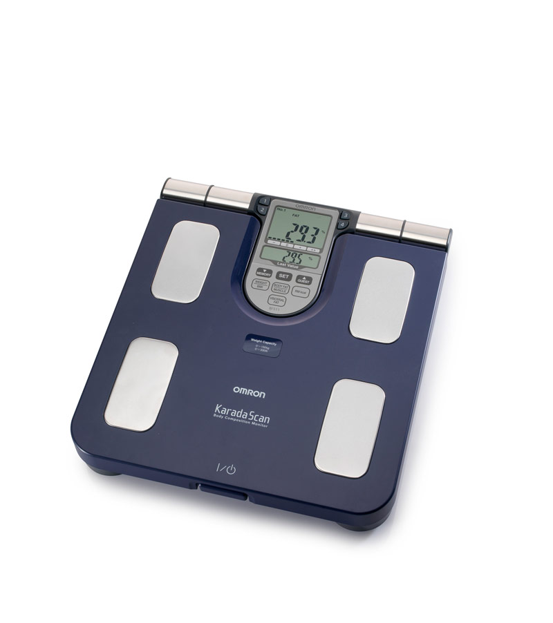 OMRON HBF-511B Körperfettwaage blau 1 St