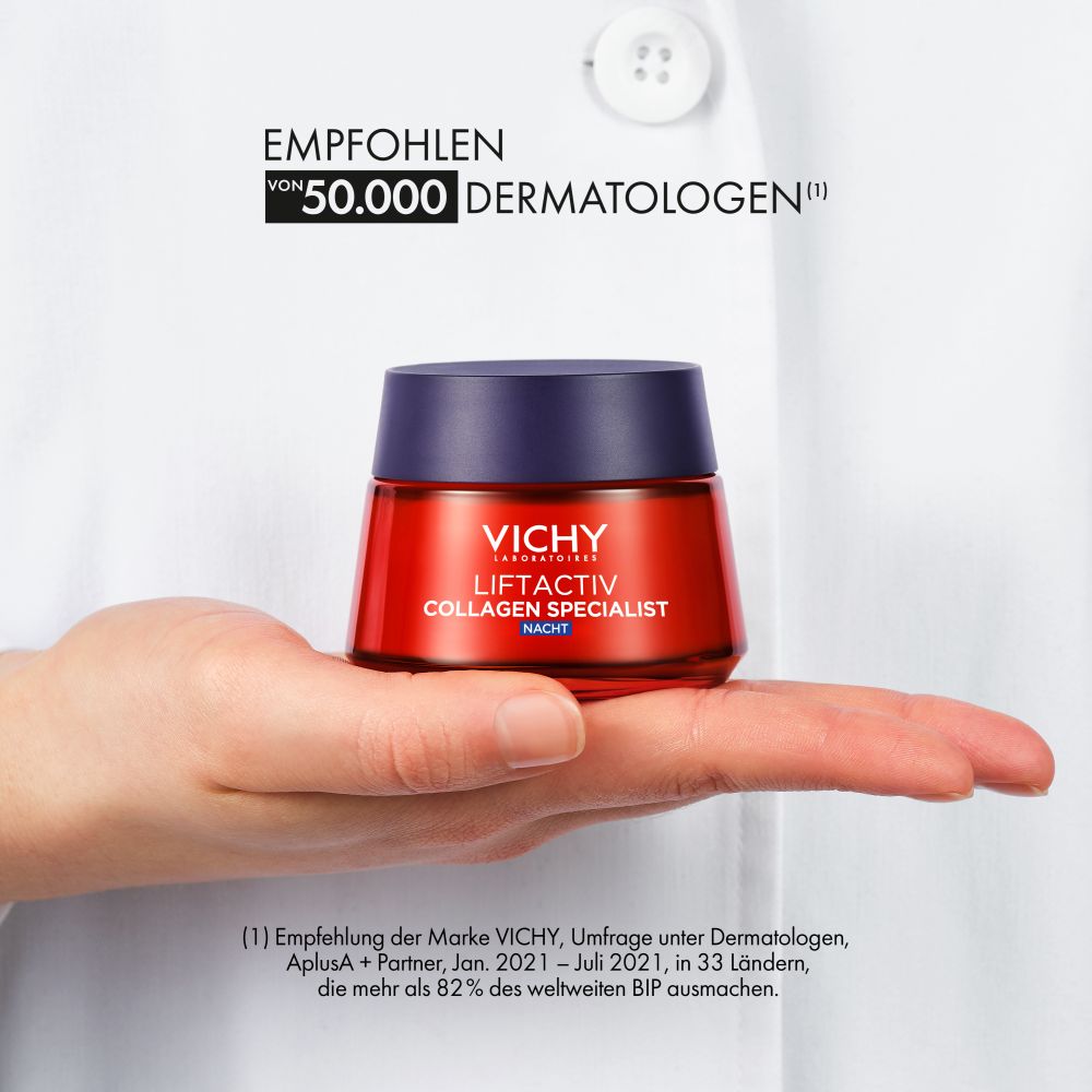 VICHY Liftactiv Collagen Specialist Nacht Creme  50 ml Creme