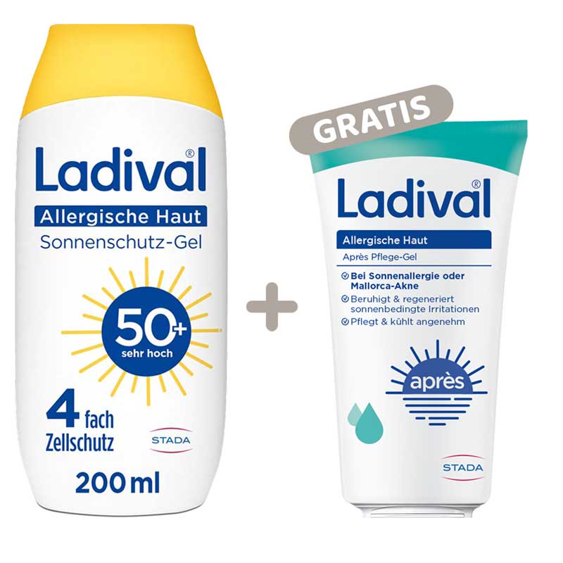 Ladival Allergische Haut Sonnenschutz-Gel LSF 50+ 200 ml Gel