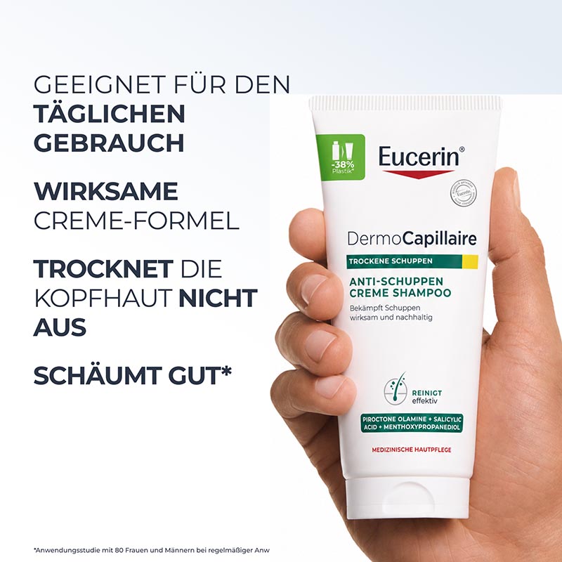 Eucerin DernoCapillaire ANTI-SCHUPPEN CREME SHAMPOO + 20% Rabatt* 200 ml Shampoo