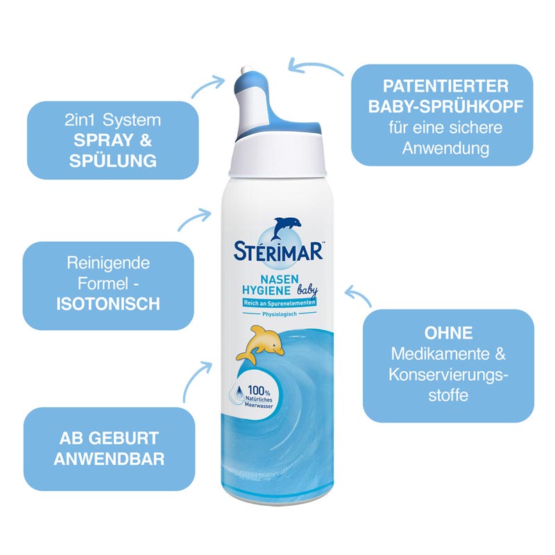 STERIMAR NASEN HYGIENE Baby 100 ml Nasenspray