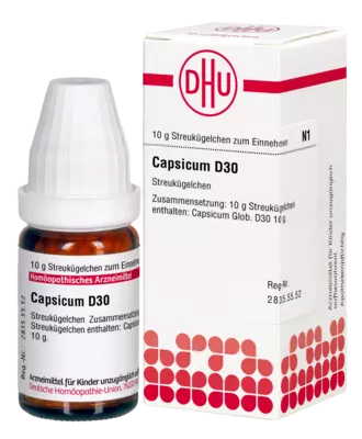 CAPSICUM D 30 Globuli 10 g Globuli