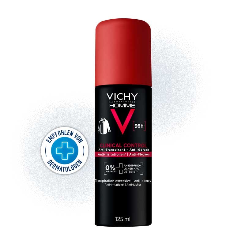 VICHY HOMME CLINICAL CONTROL AEROSOL 96 h 125 ml Deospray