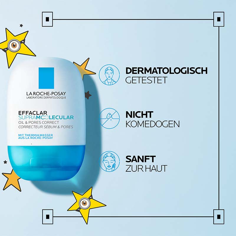 LA ROCHE-POSAY EFFACLAR SUPRAMOLECULAR OIL & PORES CORRECT CREAM 40 ml Gel