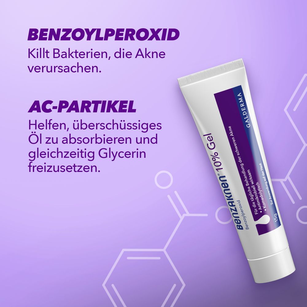 Benzaknen 10% 60 g Gel