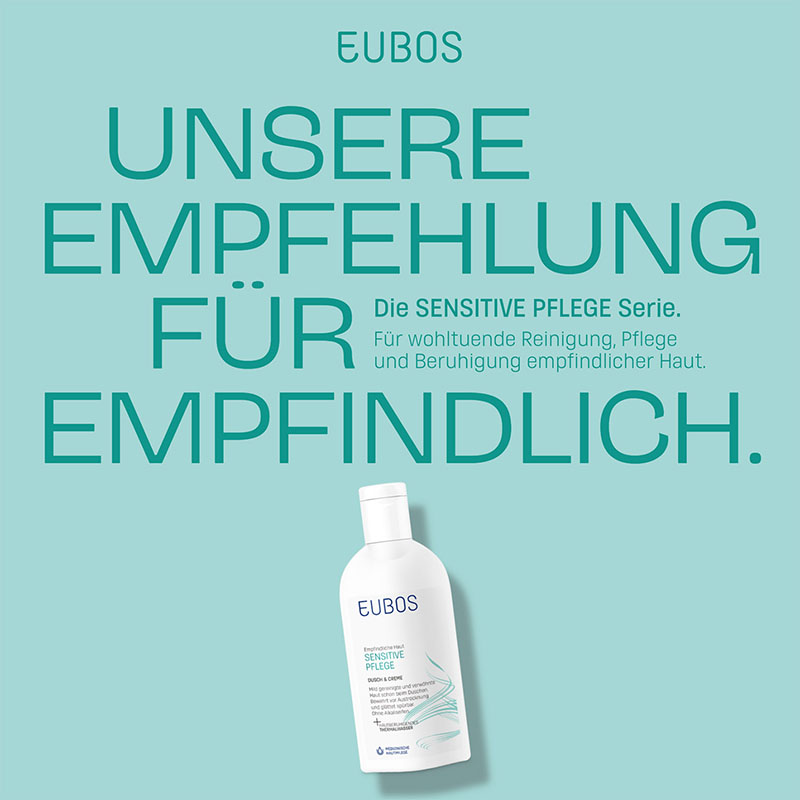 EUBOS SENSITIVE PFLEGE Dusch & Creme  200 ml Emulsion