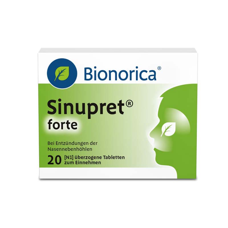 Sinupret forte  20 St Überzogene Tabletten