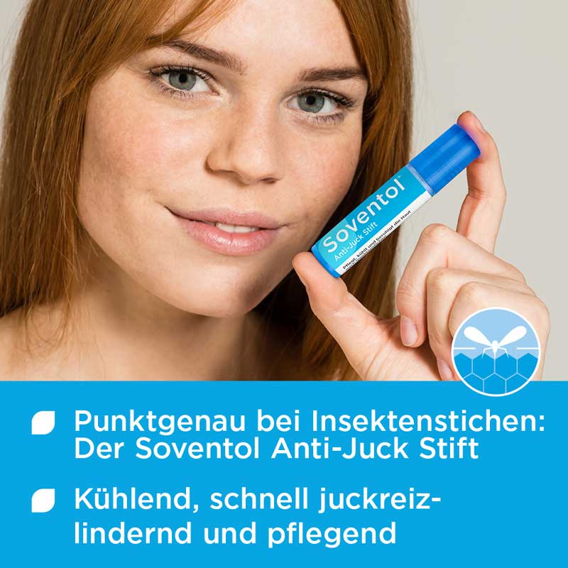 Soventol Anti-Juck Stift bei Insektenstichen 4 ml Gel