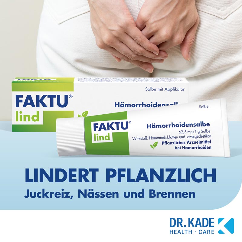 FAKTU lind Hämorrhoidensalbe 25 g Salbe