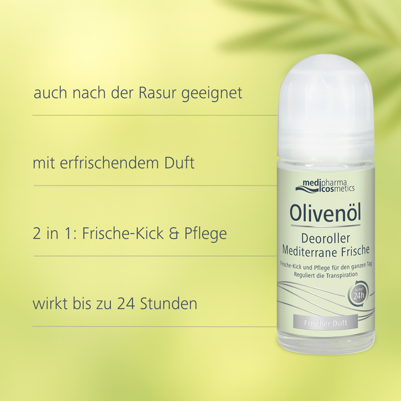 OLIVENÖL Deoroller mediterane Frische 50 ml