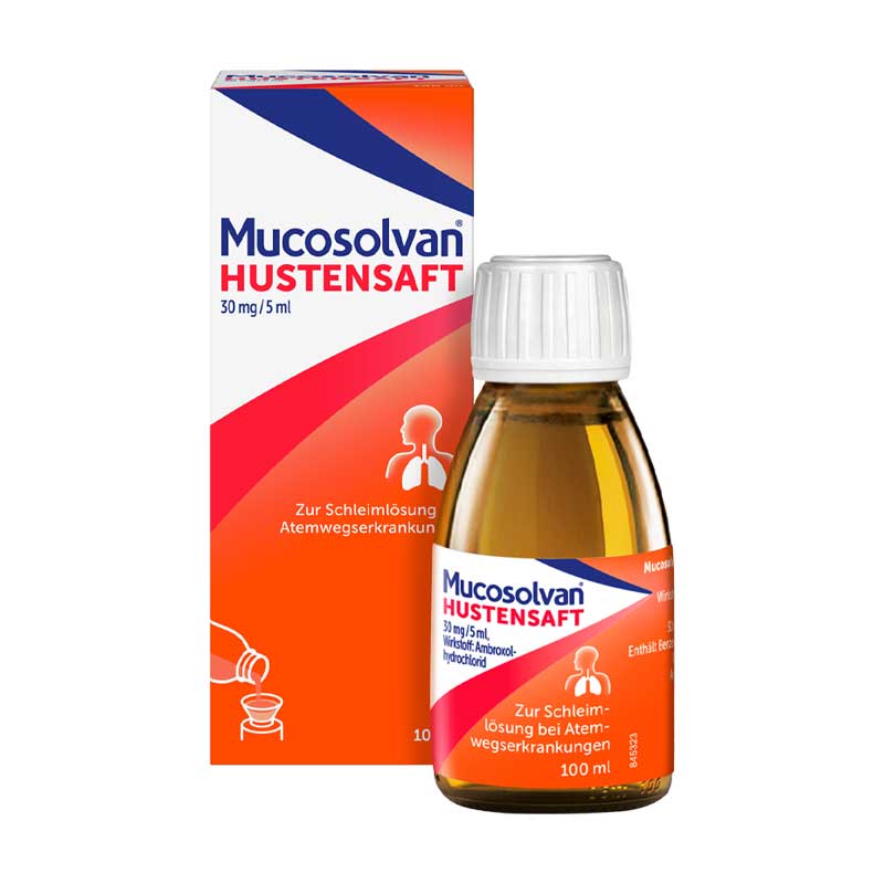 MUCOSOLVAN Hustensaft 100 ml Lösung zum Einnehmen