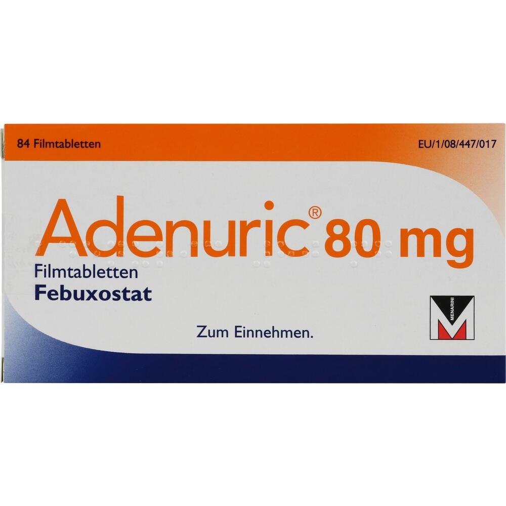 ADENURIC 80mg 84 St Filmtabletten