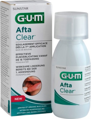 GUM Afta Clear Mundspülung 120 ml Mundwasser