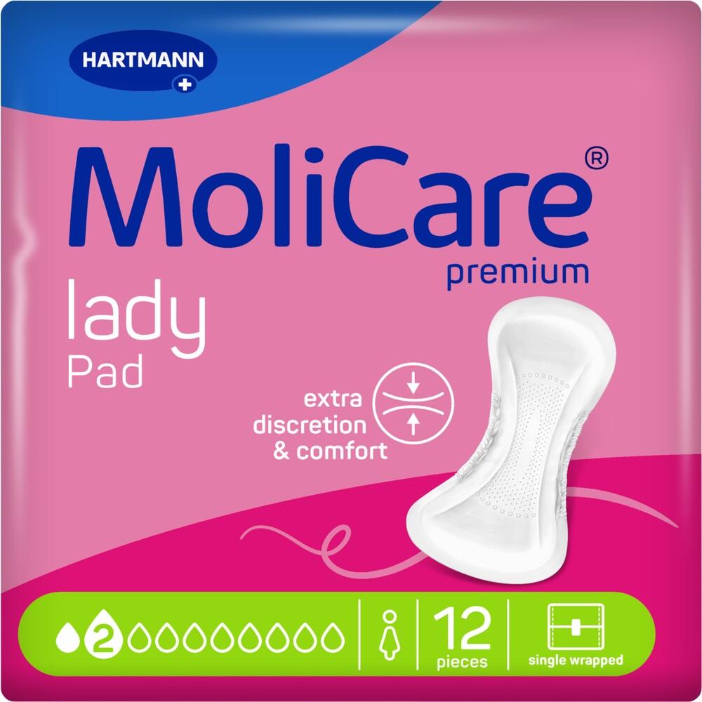 MoliCare premium lady Pad  2 Tropfen 12 St