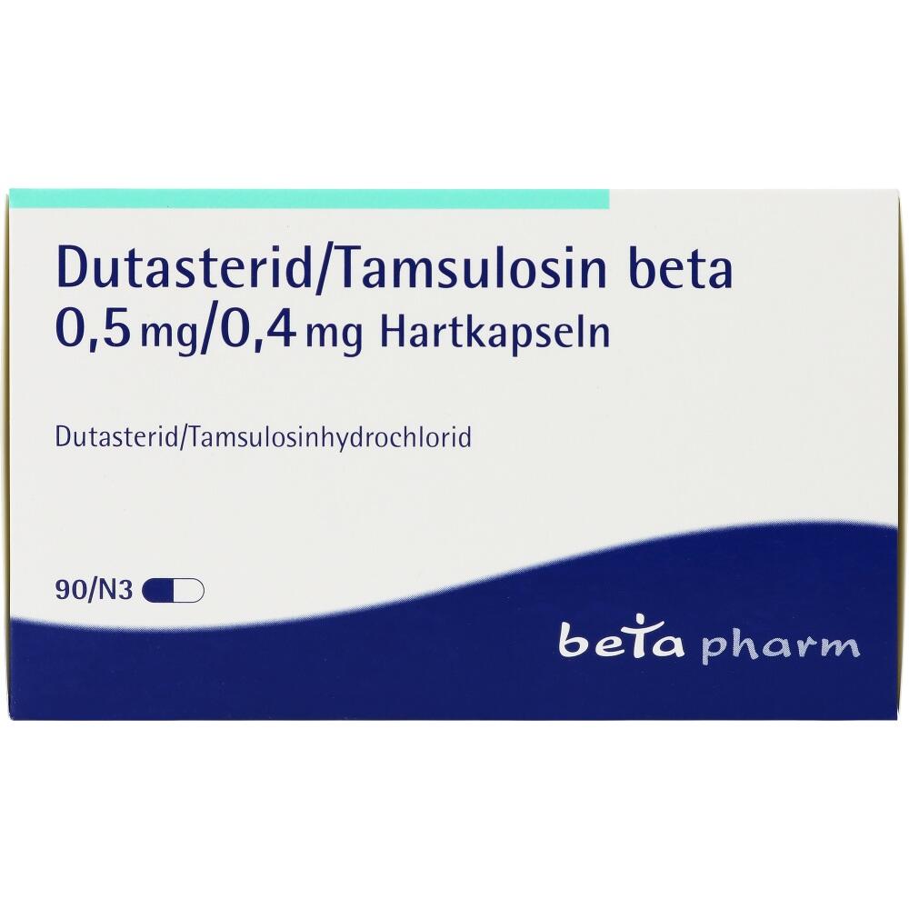 Dutasterid/Tamsulosin beta 0,5 mg/0,4 mg 90 St Hartkapseln
