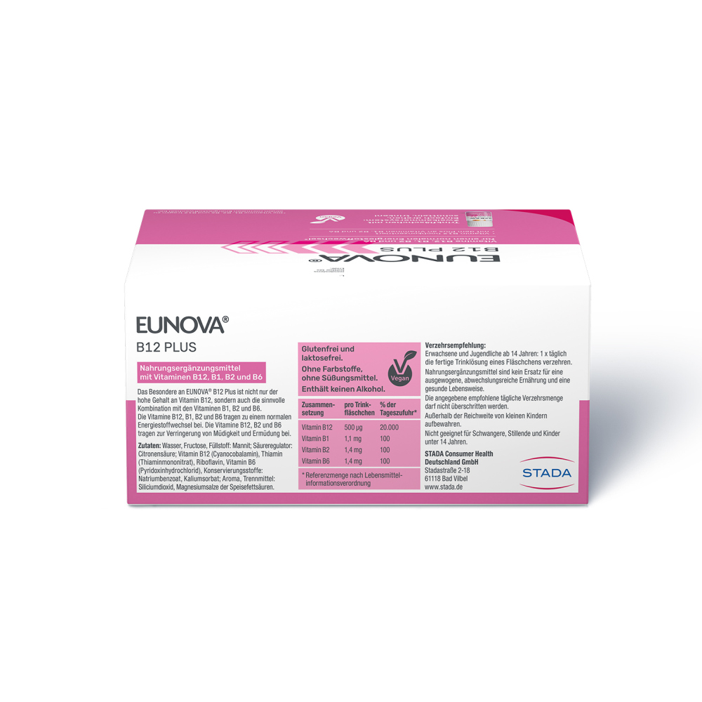 EUNOVA B12 Plus 10X8 ml Lösung zum Einnehmen