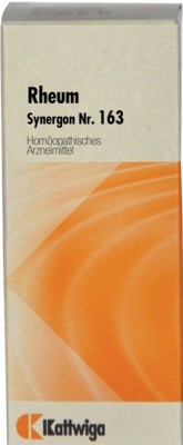 SYNERGON KOMPLEX 163 Rheum Tropfen 50 ml Tropfen