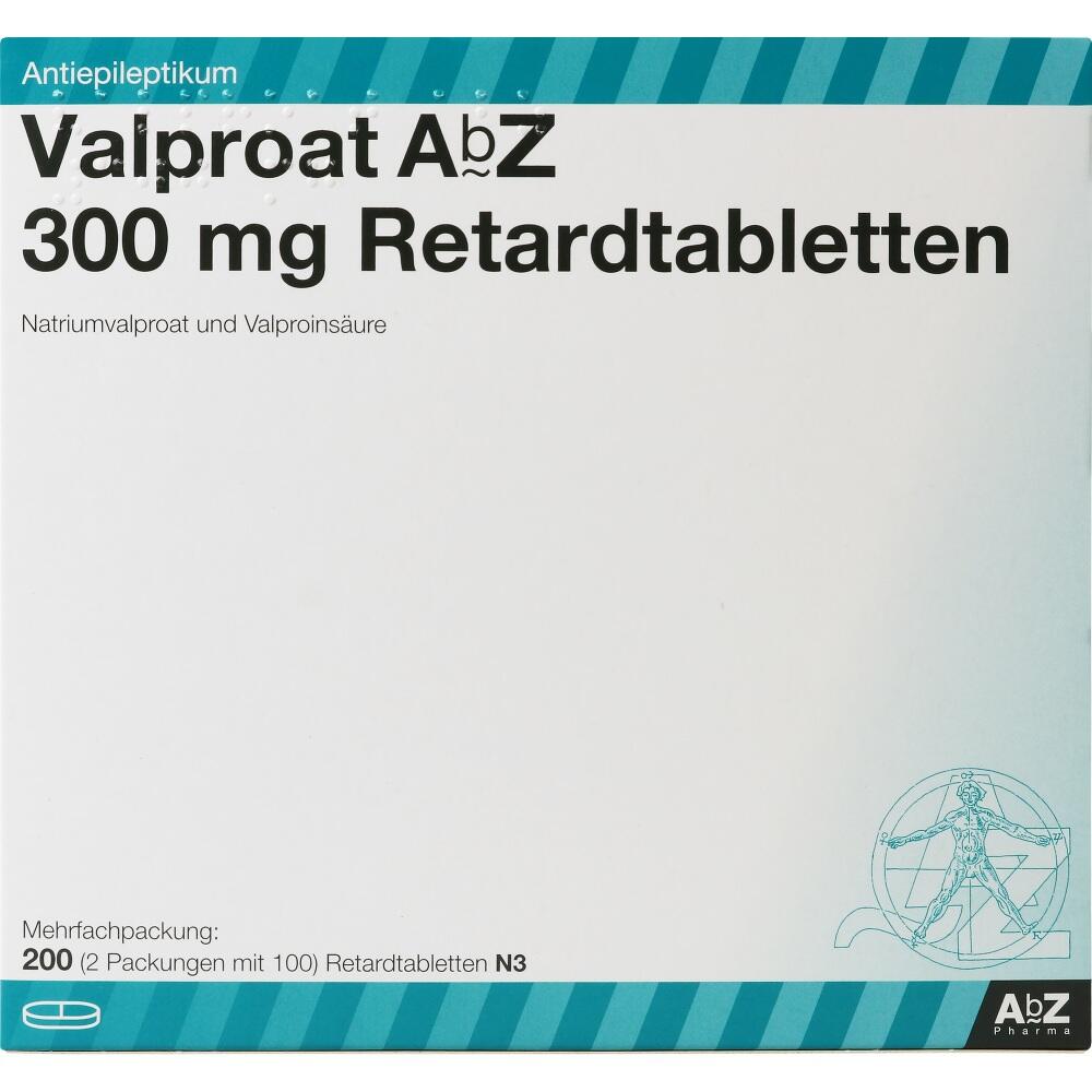 Valproat AbZ 300mg 200 St Retard-Tabletten