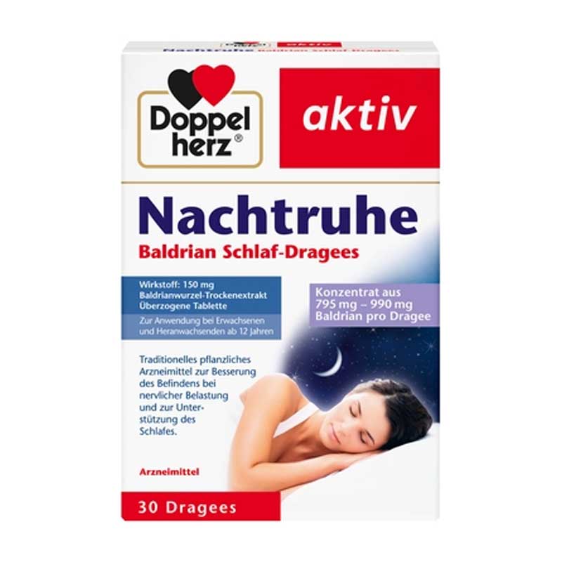 Doppelherz Nachtruhe  30 St Dragees