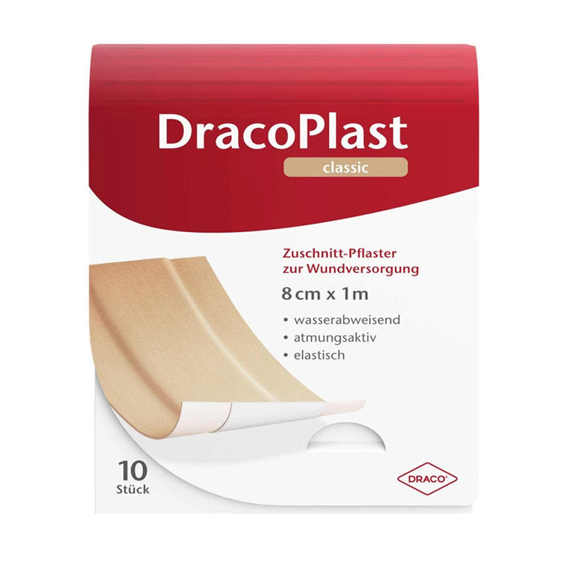 DRACOPLAST Classic Pflaster 8 cmx1 m 1 St Pflaster