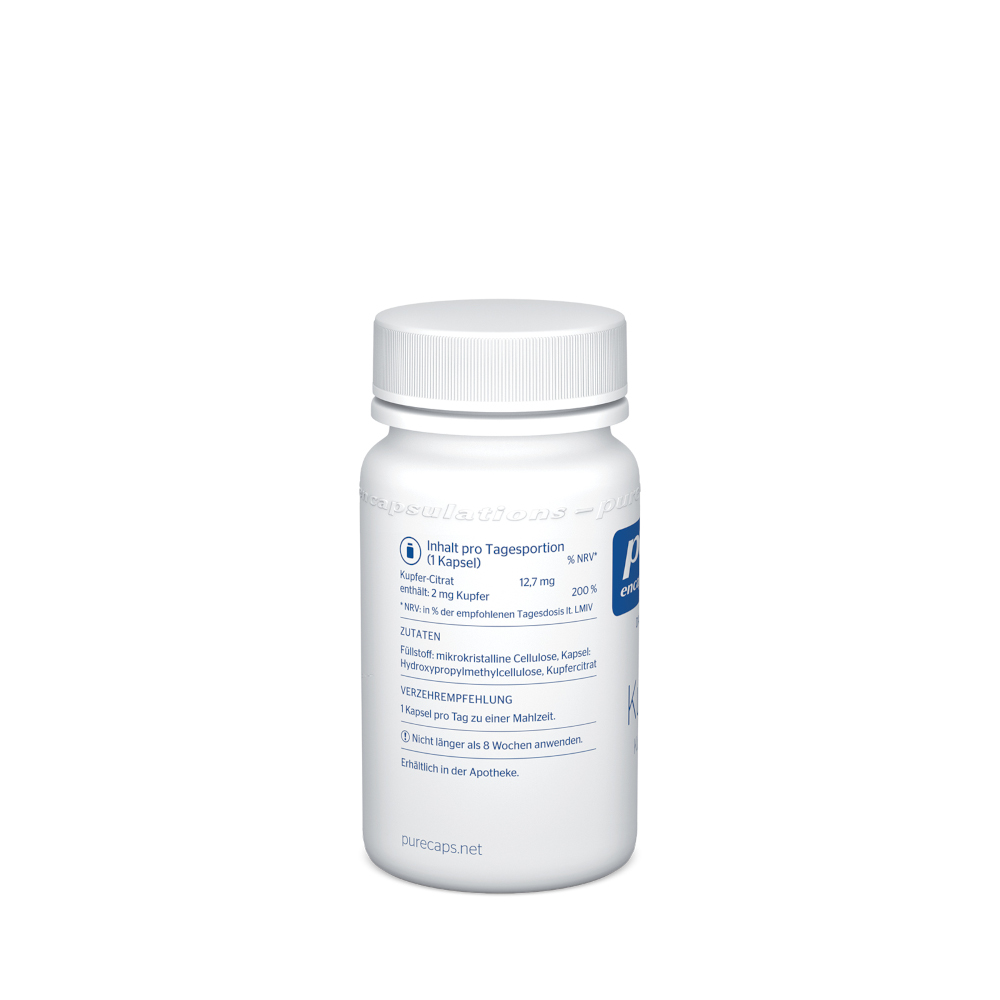 pure encapsulations Kupfer  60 St Kapseln