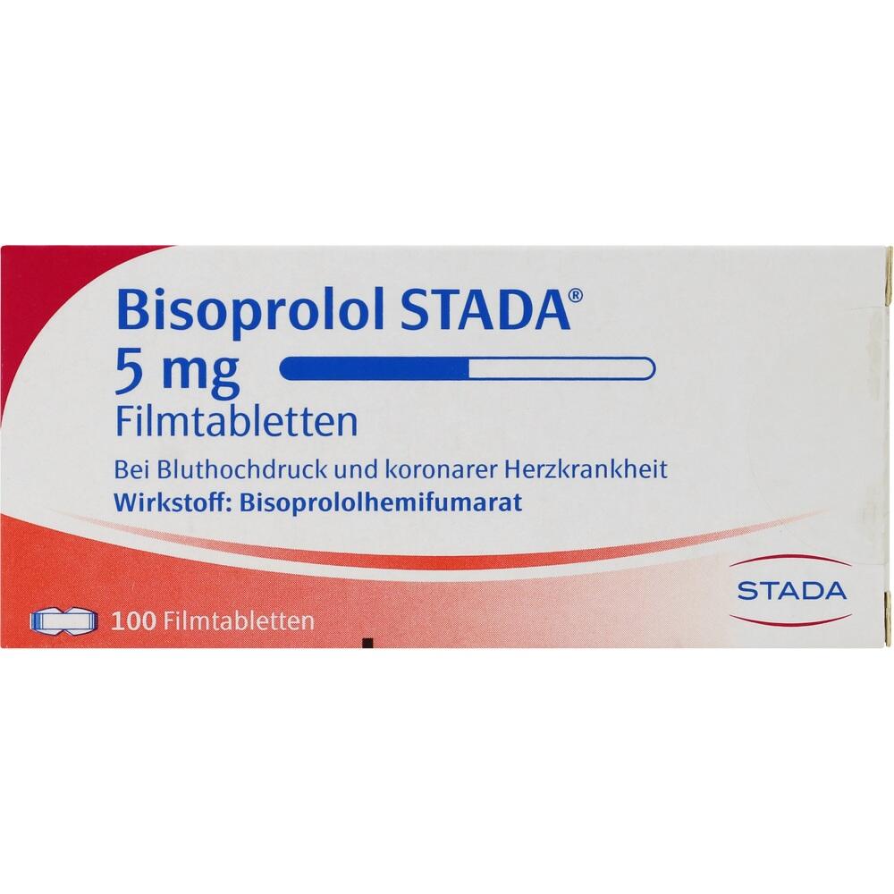 Bisoprolol STADA 5mg 100 St Filmtabletten