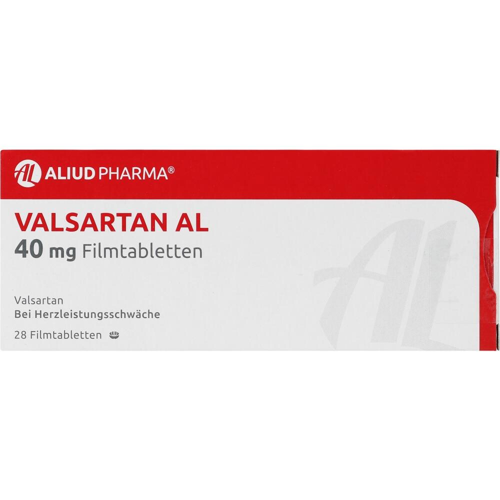 VALSARTAN AL 40mg 28 St Filmtabletten