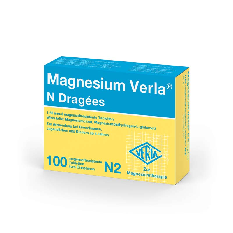 Magnesium Verla N Dragées 100 St Tabletten magensaftresistent
