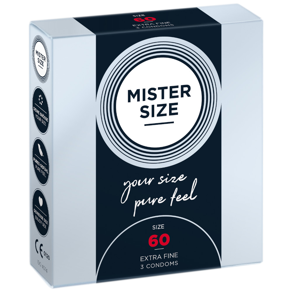 MISTER SIZE 60 3 St Kondome