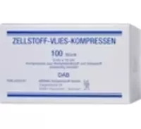 ZELLSTOFF VLIES KOMPRESSEN 8x10 cm unsteril 100 St Kompressen