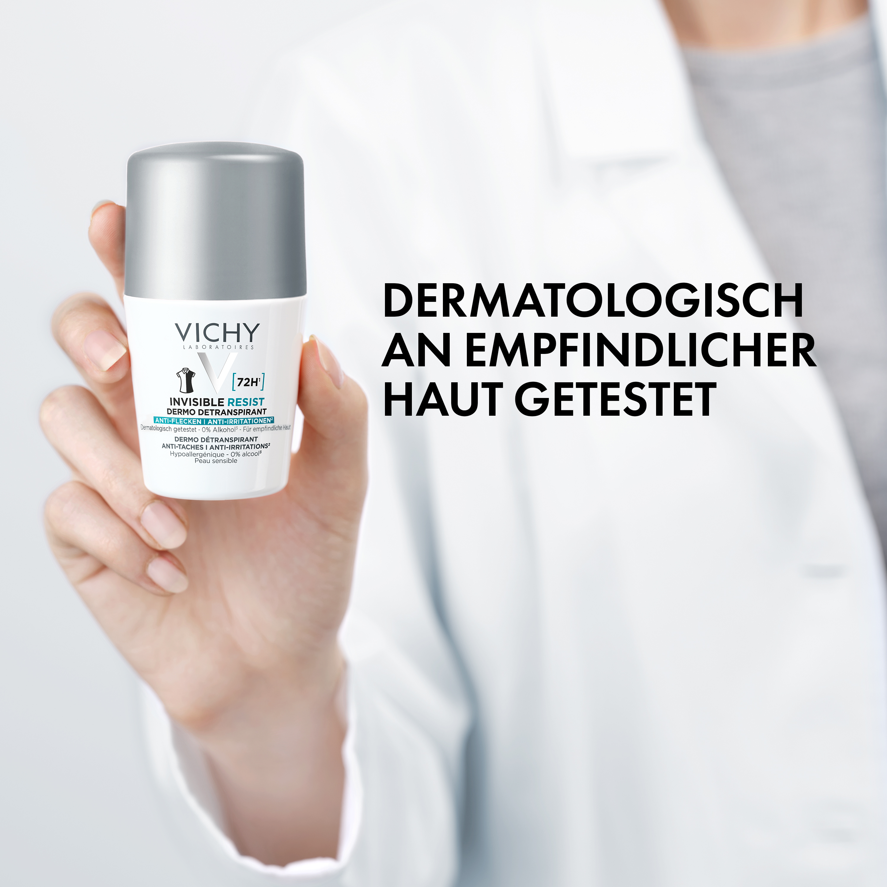 VICHY STRESS RESIST ANTI-TRANSPIRANT ROLL-ON 72H  50 ml Creme