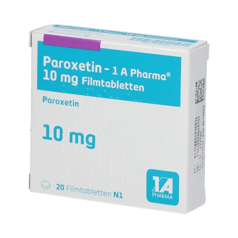 Paroxetin-1 A Pharma 10mg 20 St Filmtabletten