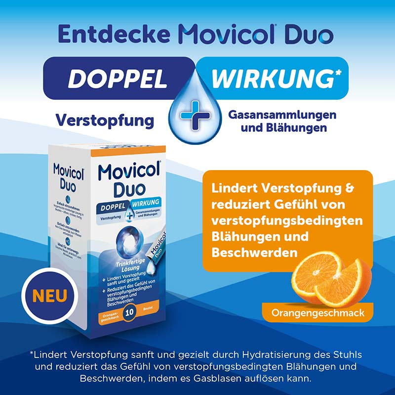 Movicol Duo 10 St Lösung zum Einnehmen
