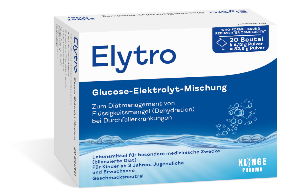 Elytro Glucose-Elektrolyt-Mischung 20 St Pulver zur Herstellung einer Lösung zum Einnehmen