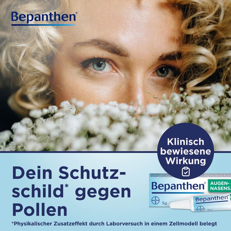 Bepanthen AUGEN- UND NASENSALBE 10 g Augen- und Nasensalbe