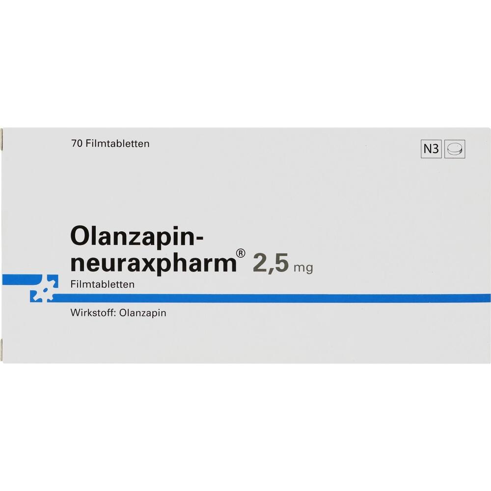 Olanzapin-neuraxpharm 2,5mg 70 St Filmtabletten