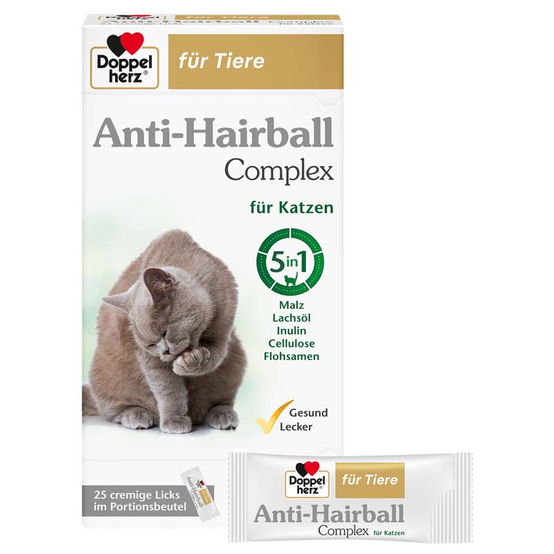 Doppelherz für Tiere Anti-Hairball Complex 25X10 g Paste