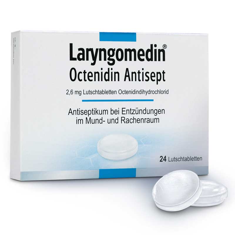 Laryngomedin Octenidin Antisept 2,6mg 24 St Lutschtabletten