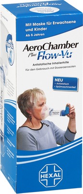 AEROCHAMBER HEXAL mit Maske f.Erwachsene 1 St