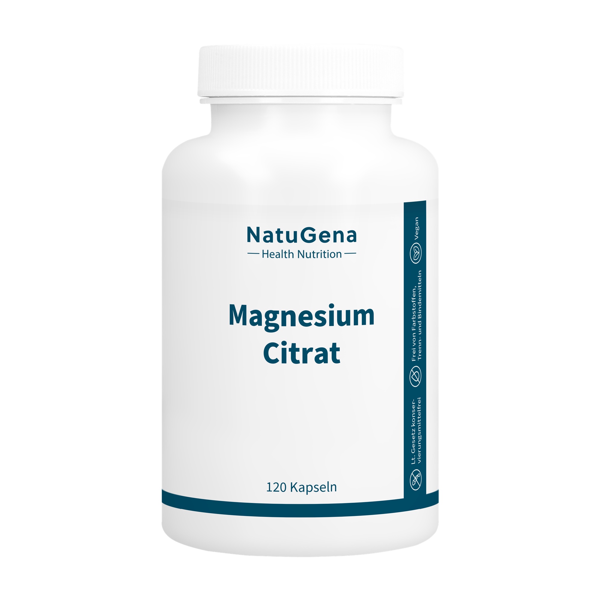 NatuGena Magnesium Citrat 120 St Kapseln