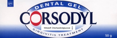 Corsodyl 50 g Gel