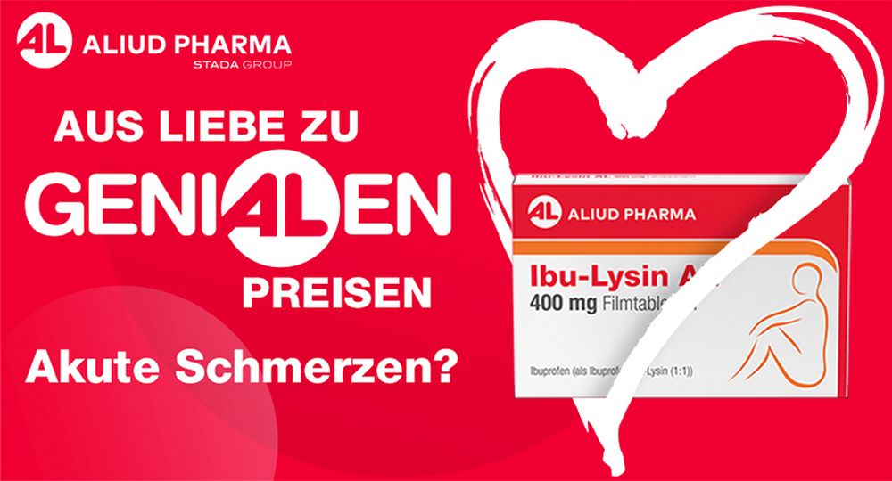 Ibu-Lysin AL 400 mg Filmtabletten bei akuten Schmerzen
